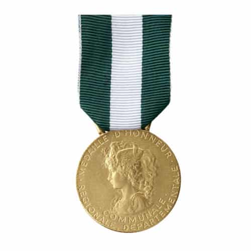MEDAILLE D'HONNEUR VERMEIL 30 ans