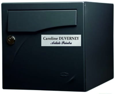 boite aux lettres alu